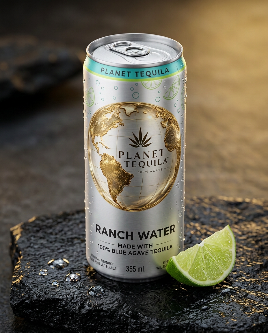 Planet Tequila Ranch Water ready-to-drink can