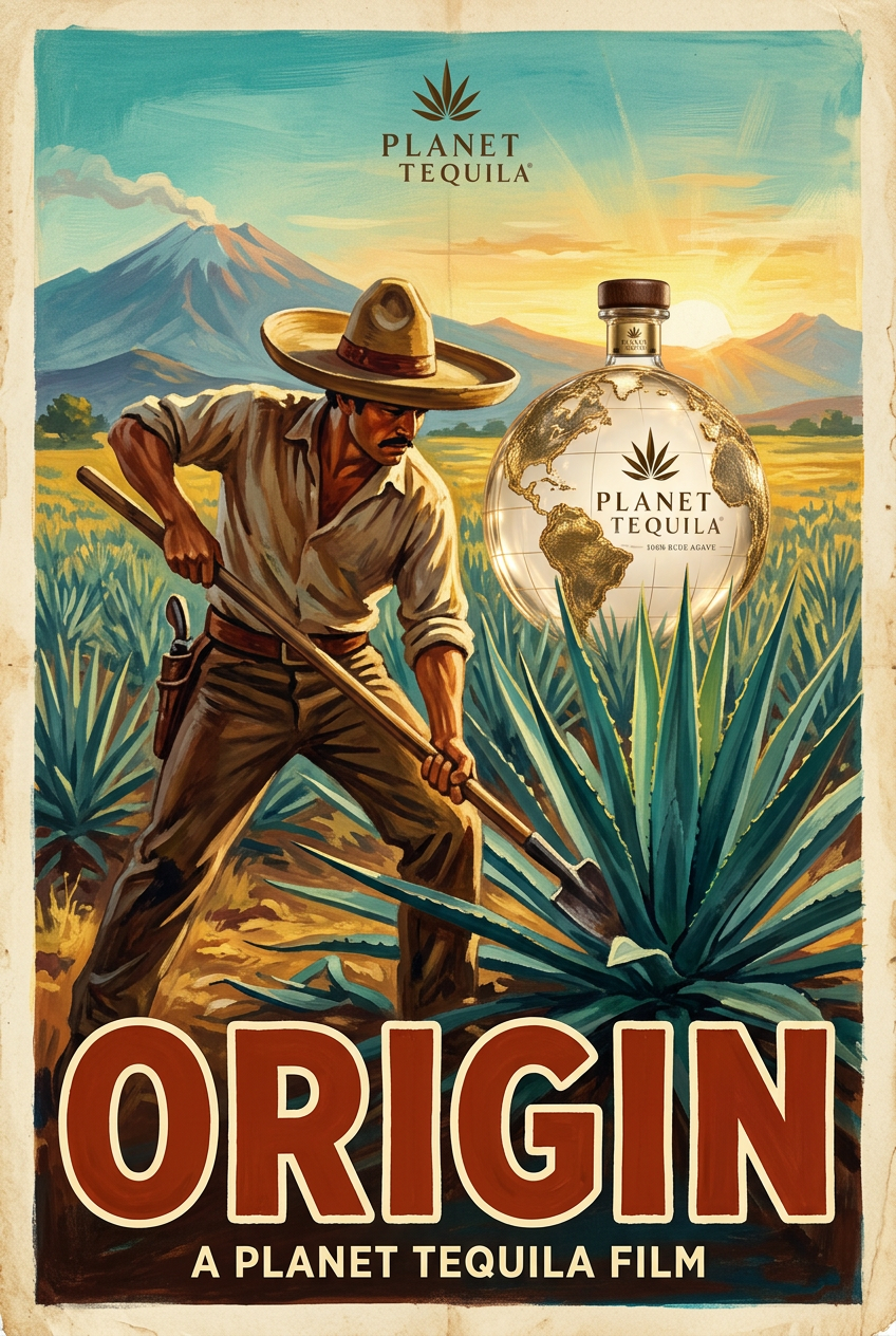 Still frame from the Planet Tequila film